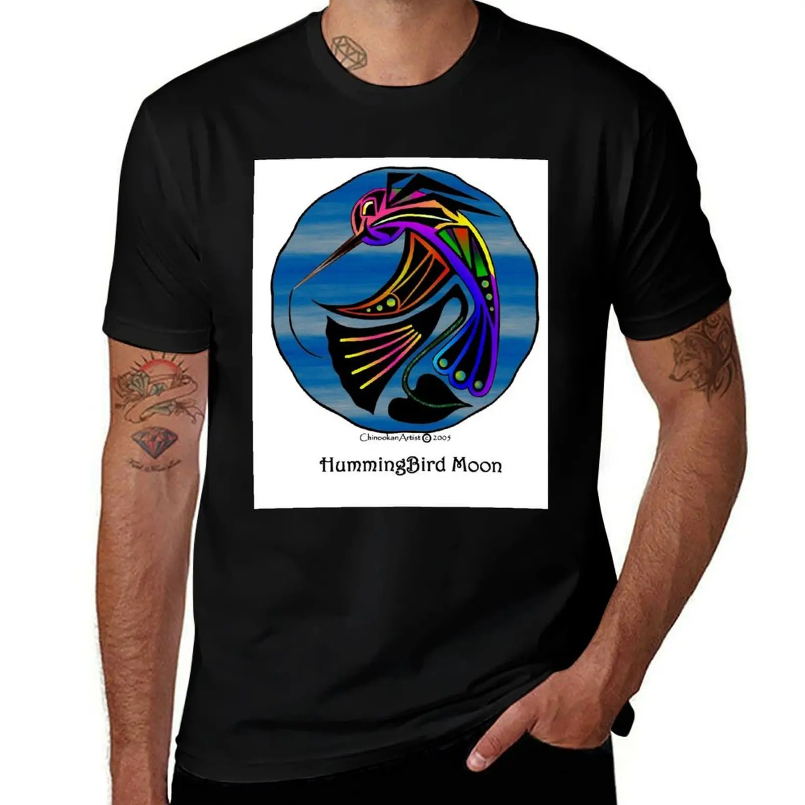 HummingBird Moon 2005 (Stained Glass) T-Shirt shirts graphic blue lock quick drying Men's t shirts
HummingBird Moon 2005 (Stained Glass) T-Shirt shirts graphic blue lock quick drying Men's t shirts