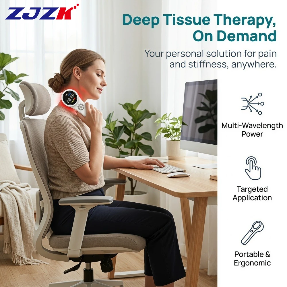 1760mW Laser Physiotherapy 808nm 980nm LLLT Device for Sciatica Pain Relief Home Use Red Light Cold Laser for Swelling Reduction
1760mW Laser Physiotherapy 808nm 980nm LLLT Device for Sciatica Pain Relief Home Use Red Light Cold Laser for Swelling Reduction
