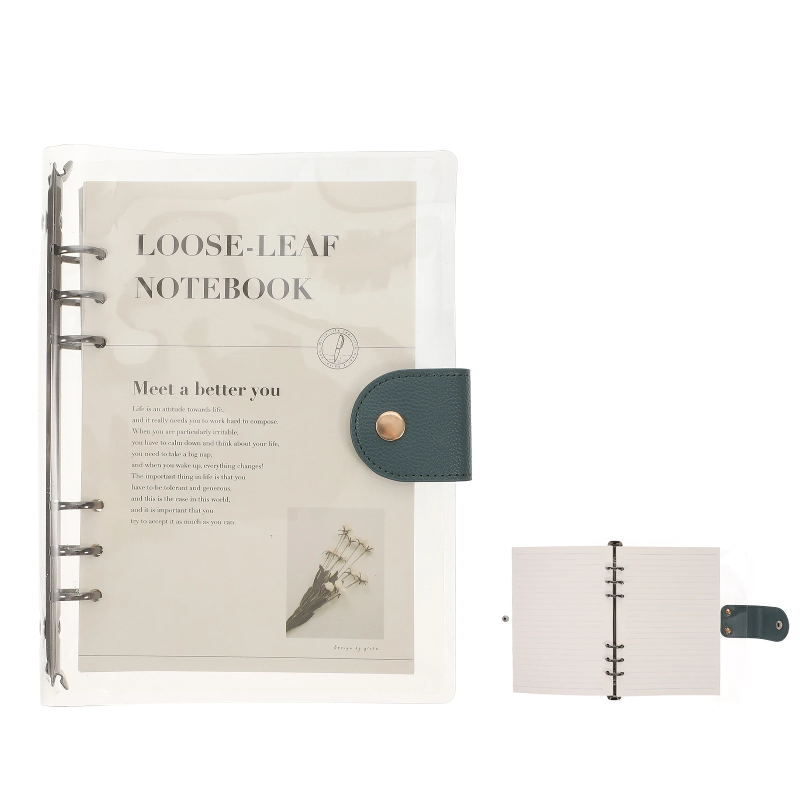 Lovely Flower A5 Notepad Detachable Scrapbook Transparent Office Planner Notebook For Students Portable Writing Pad Household
Lovely Flower A5 Notepad Detachable Scrapbook Transparent Office Planner Notebook For Students Portable Writing Pad Household