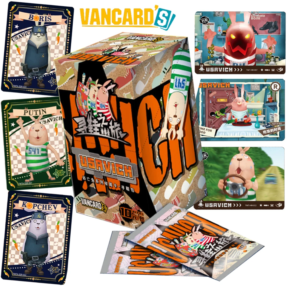 Vancard's Genuine Usavich Collection Card Child's Favorite Short Animation Creative Special Shape Card Exquisite Christmas Gift
Vancard's Genuine Usavich Collection Card Child's Favorite Short Animation Creative Special Shape Card Exquisite Christmas Gift