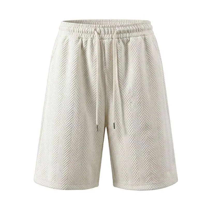 American Style Casual Knitted Short Pants Men's Large Size Texture Sensation Summer Trend Brand Loose Fit Straight Leg Pants
American Style Casual Knitted Short Pants Men's Large Size Texture Sensation Summer Trend Brand Loose Fit Straight Leg Pants