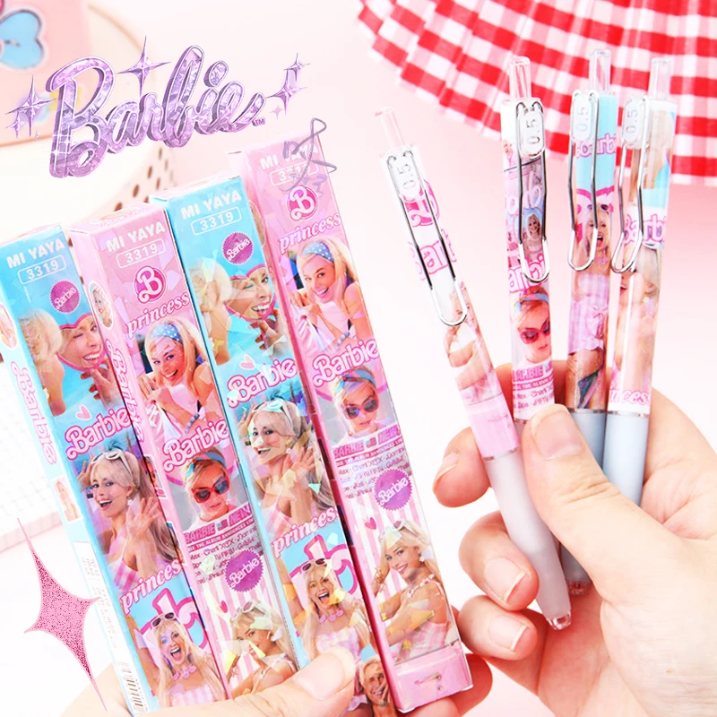 Barbie Blind Box Gel Pen Kawaii Pressing Random Student Stationery Trendy Movie Stylish Cute Office School Girls Kids Gift Sweet 
Barbie Blind Box Gel Pen Kawaii Pressing Random Student Stationery Trendy Movie Stylish Cute Office School Girls Kids Gift Sweet
