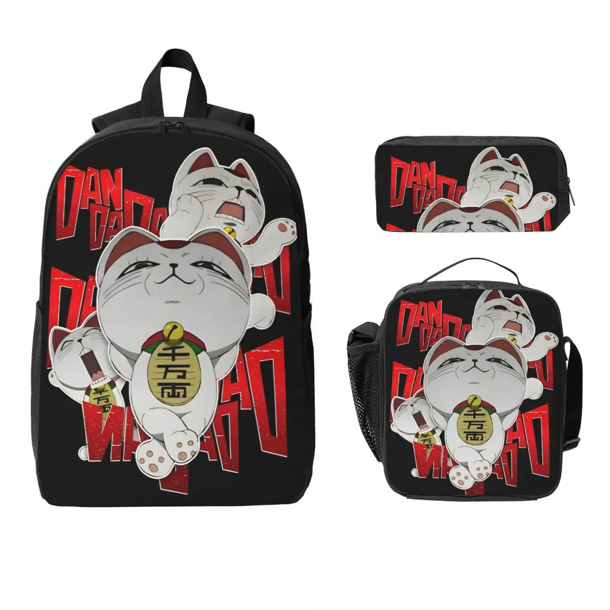 Cat Anime Perfect Funny Dandadan Kids Backpack Lunch Box Pen Bags for Boys Girls Preschool Backpacks School bag Bookbag Set
Cat Anime Perfect Funny Dandadan Kids Backpack Lunch Box Pen Bags for Boys Girls Preschool Backpacks School bag Bookbag Set