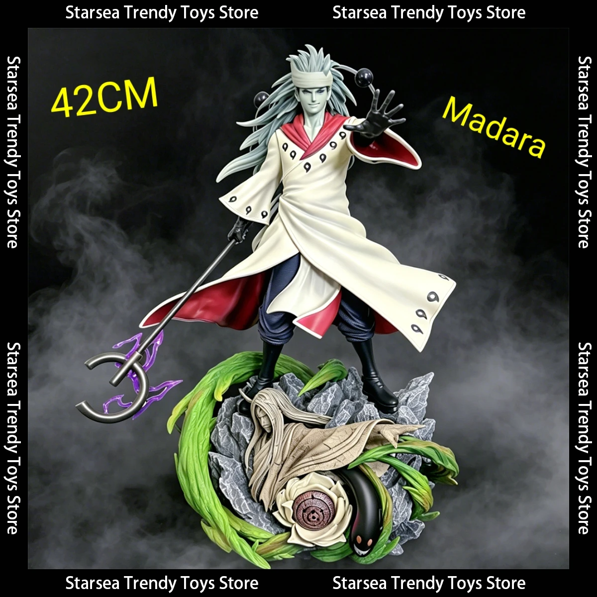 Naruto Shippuden Rinne Rebirth Madara PVC Action Figure 42CM / 16.54Inch Anime Desktop Collectible Decor Fan Lover Gift
Naruto Shippuden Rinne Rebirth Madara PVC Action Figure 42CM / 16.54Inch Anime Desktop Collectible Decor Fan Lover Gift