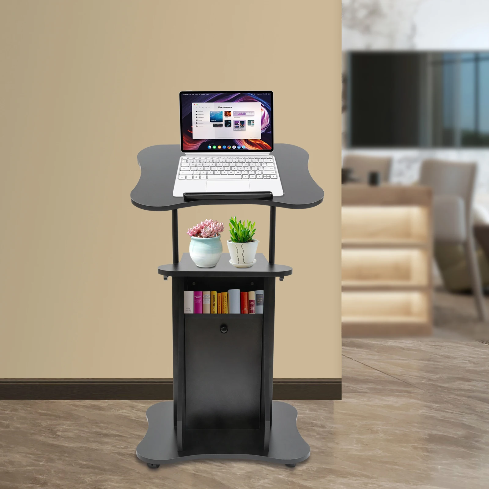 Минималистичный напольный регулируемый по высоте стол-подиум для работы сидя и стоя, для школ, офисов, учебных классов
Минималистичный напольный регулируемый по высоте стол-подиум для работы сидя и стоя, для школ, офисов, учебных классов