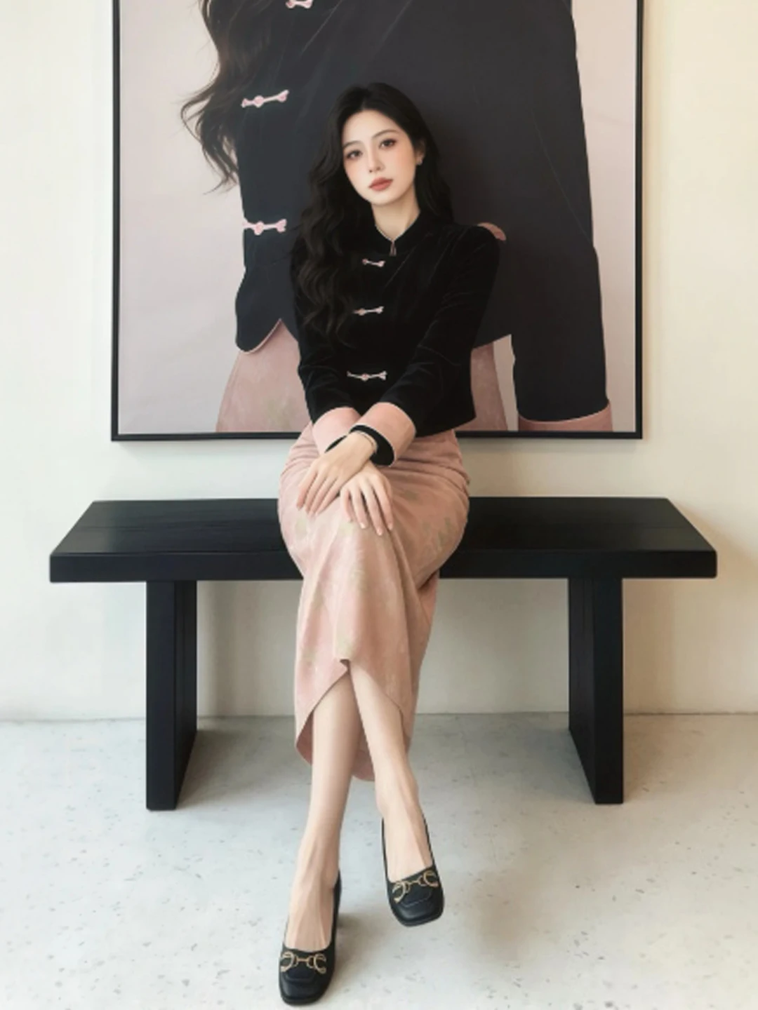 Новый китайский комплект Sle Faion, ретро-аосфера, ортопальто f Юбка, зимняя одежда Super MOB, цельный комплект
Новый китайский комплект Sle Faion, ретро-аосфера, ортопальто f Юбка, зимняя одежда Super MOB, цельный комплект