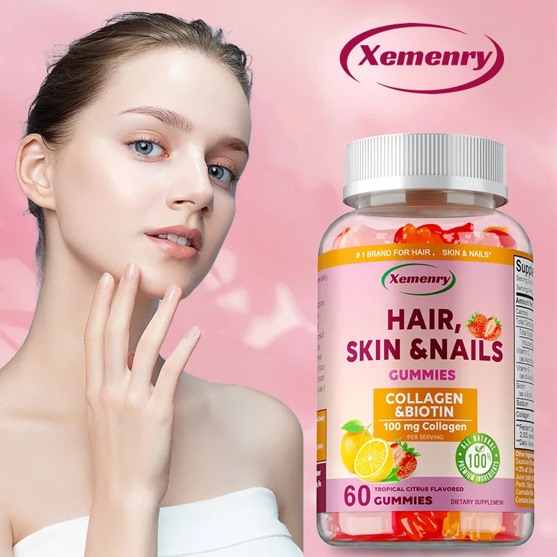 Hair, Skin & Nails Gummies - Powerful Antioxidant That Promotes Hair Growth, Strengthens Nails, and Improves Skin Radiance
Hair, Skin & Nails Gummies - Powerful Antioxidant That Promotes Hair Growth, Strengthens Nails, and Improves Skin Radiance