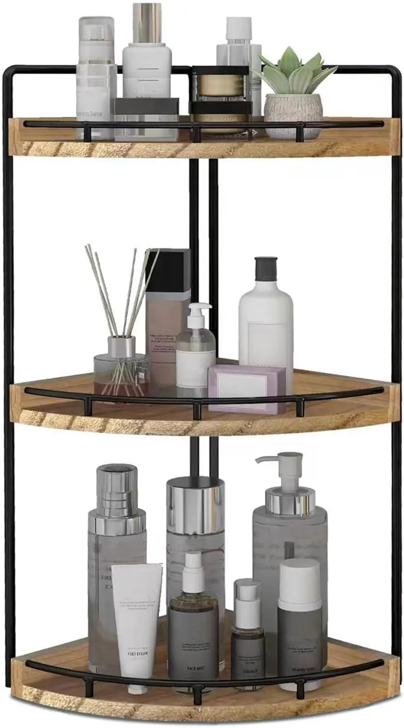 3-Tier Corner Bathroom Organizer Countertop for Storage, Vanity Tray, Wood Shelf for Kitchen, Bathroom, Dresser (Rustic Brown)
3-Tier Corner Bathroom Organizer Countertop for Storage, Vanity Tray, Wood Shelf for Kitchen, Bathroom, Dresser (Rustic Brown)
