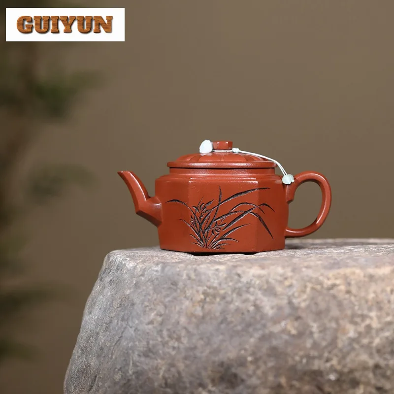 Эстетические чайники из фиолетовой глины Исин, 300 мл, шестиугольный горшок для орхидей ручной работы, чайник из необработанной руды, грязевой чайник с ситечком, чайный сервиз Zisha
Эстетические чайники из фиолетовой глины Исин, 300 мл, шестиугольный горшок для орхидей ручной работы, чайник из необработанной руды, грязевой чайник с ситечком, чайный сервиз Zisha