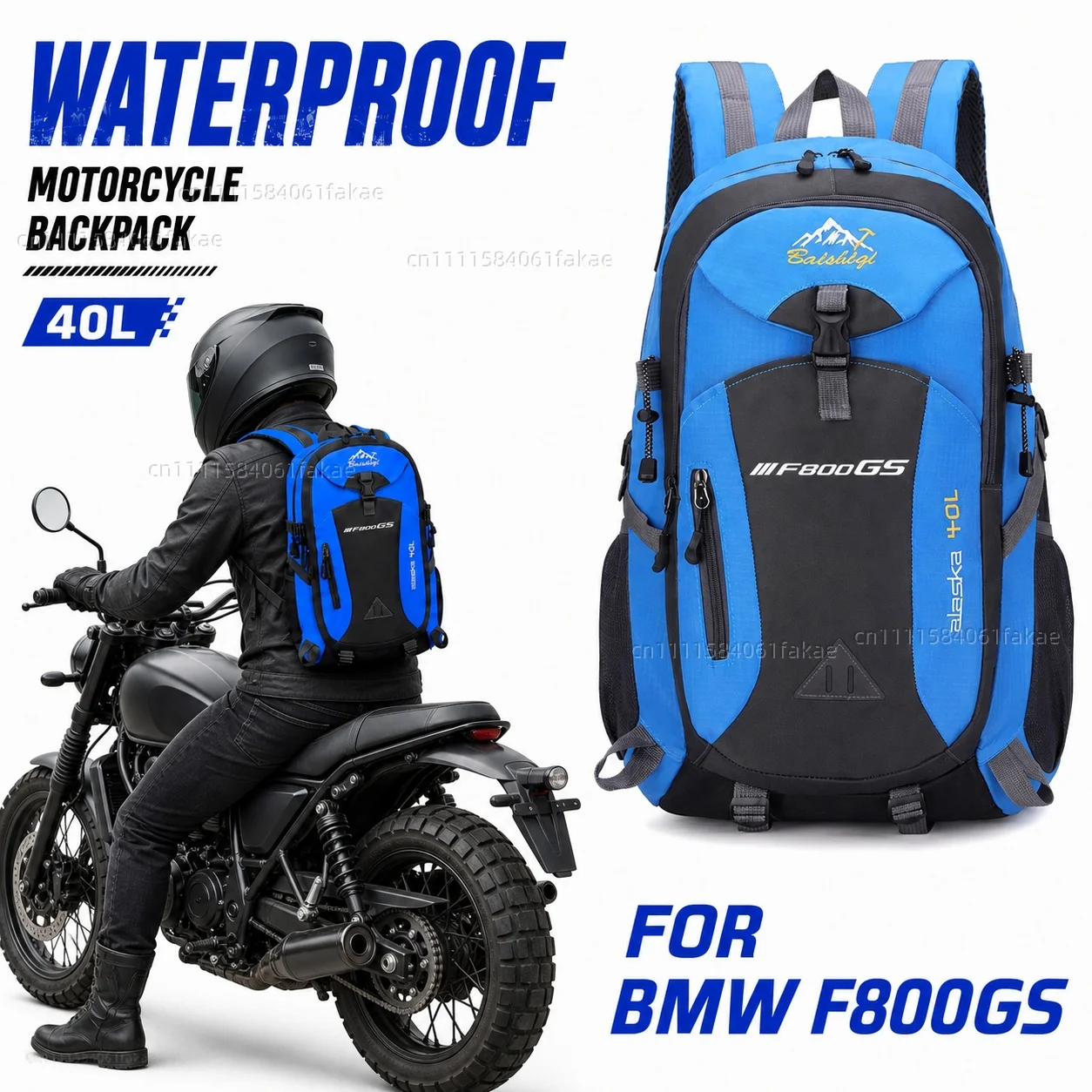 FOR BMW F800GS 2008-2018 Motorcycle Backpack 40L Waterproof Travel Backpack Outdoor Hiking Camping Daypack Lightweight Riding
FOR BMW F800GS 2008-2018 Motorcycle Backpack 40L Waterproof Travel Backpack Outdoor Hiking Camping Daypack Lightweight Riding