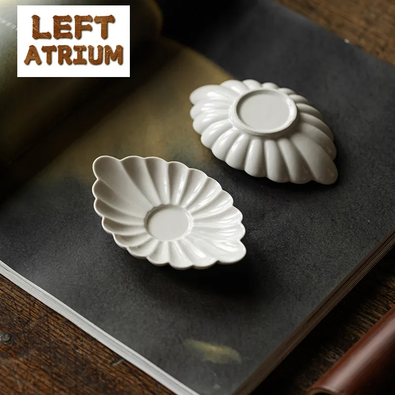 Chinese Cup Stand Grass Ash Tea Coasters Handmade Petal Cup Mat Pad Tentacles Ceramic Cup Holder Coasters Tea Tool Tea Ceremony
Chinese Cup Stand Grass Ash Tea Coasters Handmade Petal Cup Mat Pad Tentacles Ceramic Cup Holder Coasters Tea Tool Tea Ceremony