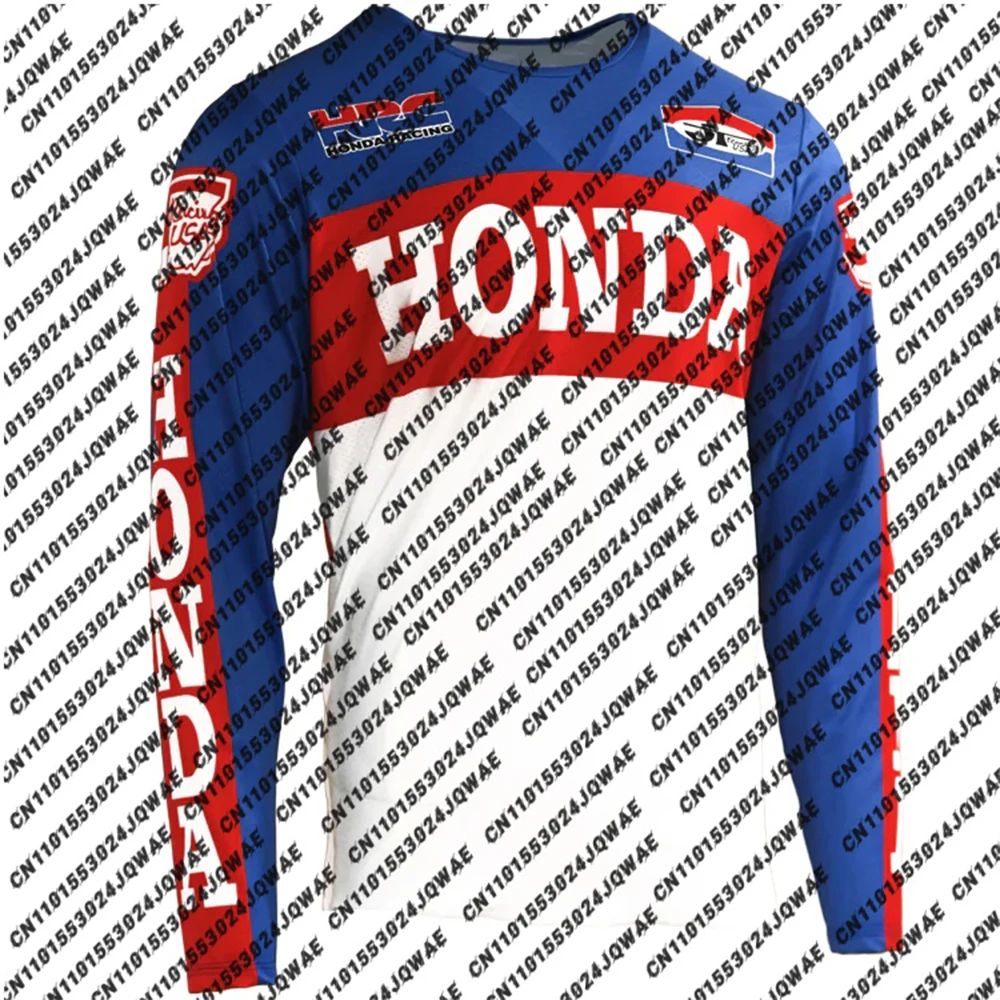 Summer Moto Cycling Event Uniform Men Women Motorcycle Racing Enthusiasts HHonda Long Sleeved Tee Motocross Breathable Jersey
Summer Moto Cycling Event Uniform Men Women Motorcycle Racing Enthusiasts HHonda Long Sleeved Tee Motocross Breathable Jersey