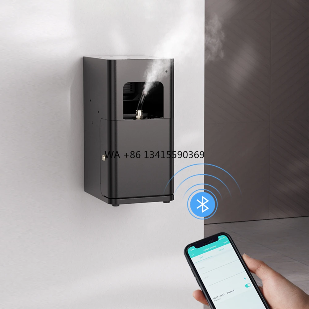 SCENTA Wall Mounted Aroma Oil for Scent Machine Diffuser Wholesale OEM Metal Smart App Bluetooth Waterless Aromatherapy Machine
SCENTA Wall Mounted Aroma Oil for Scent Machine Diffuser Wholesale OEM Metal Smart App Bluetooth Waterless Aromatherapy Machine