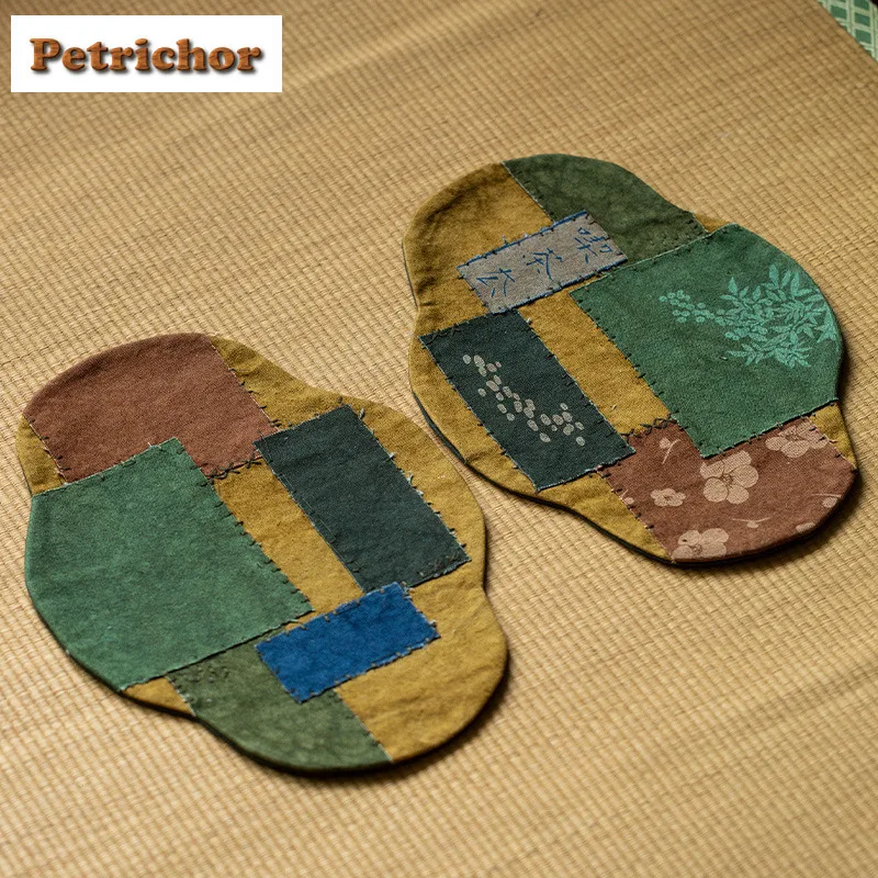 Hand Sewn Embroidered Patchwork Tie Dye Tea Table Mats Luxury Drink Coaster Household Dinner Table Cloth Mat Teaware Decoration
Hand Sewn Embroidered Patchwork Tie Dye Tea Table Mats Luxury Drink Coaster Household Dinner Table Cloth Mat Teaware Decoration