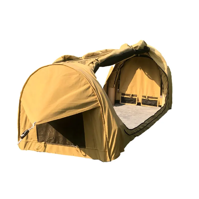 Single Person Inflatable Single Swag Tent Outdoor Camping Cotton Canvas High Quality Backpacking Tent
Single Person Inflatable Single Swag Tent Outdoor Camping Cotton Canvas High Quality Backpacking Tent