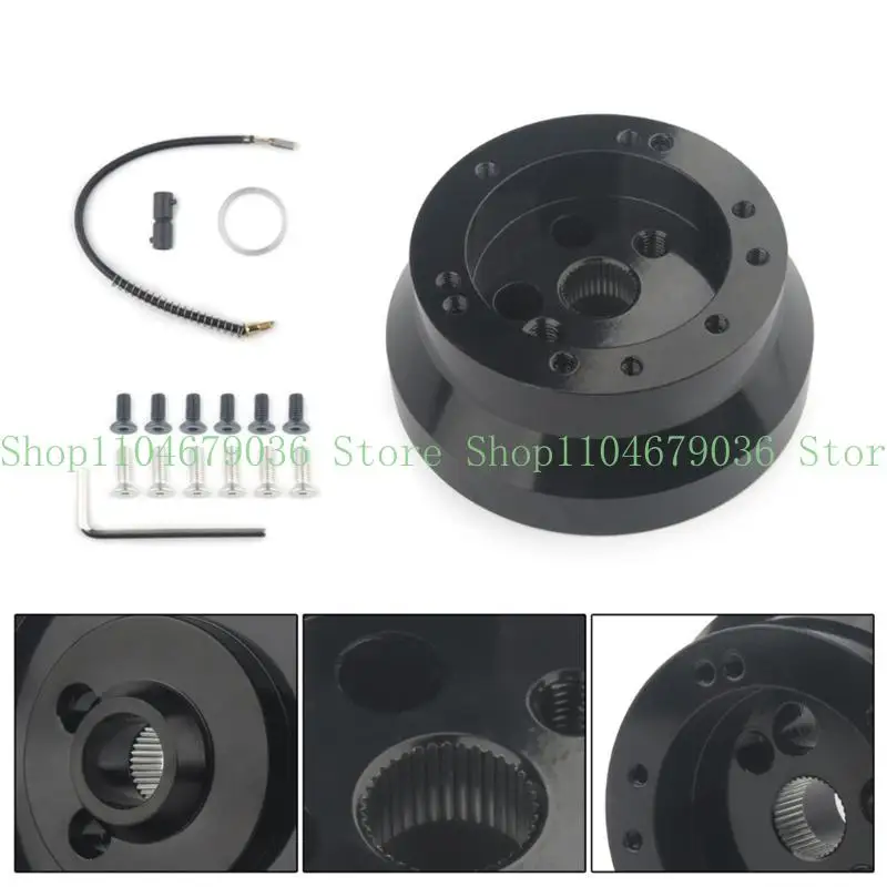 652F Aluminum Alloy 5 & 6 Hole Steering Wheel Short Hub Adapter for Ididit
652F Aluminum Alloy 5 & 6 Hole Steering Wheel Short Hub Adapter for Ididit