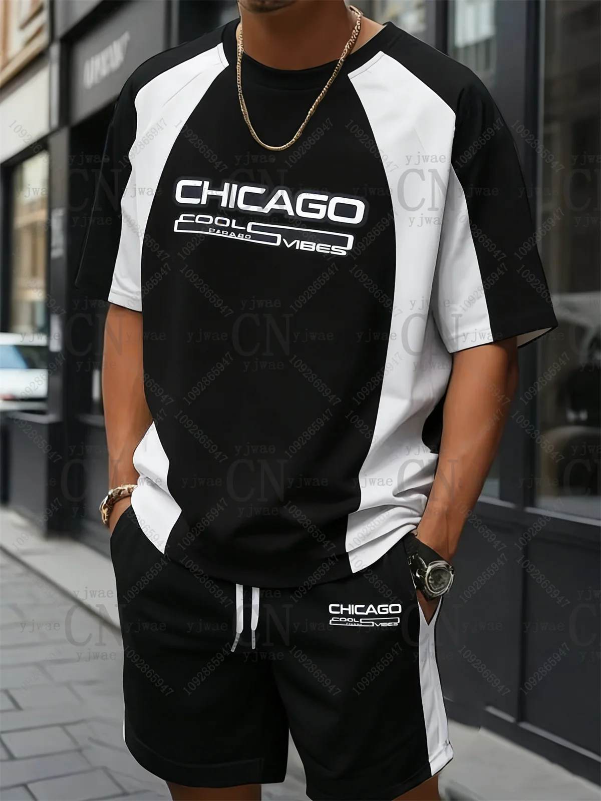 3d Men'S Shirt O-Neck T-Shirt Shorts Set Chicago Fashion Casual Streetwear Outdoor Sports Set Summer Men'S Y2k Short Sleeved Set
3d Men'S Shirt O-Neck T-Shirt Shorts Set Chicago Fashion Casual Streetwear Outdoor Sports Set Summer Men'S Y2k Short Sleeved Set