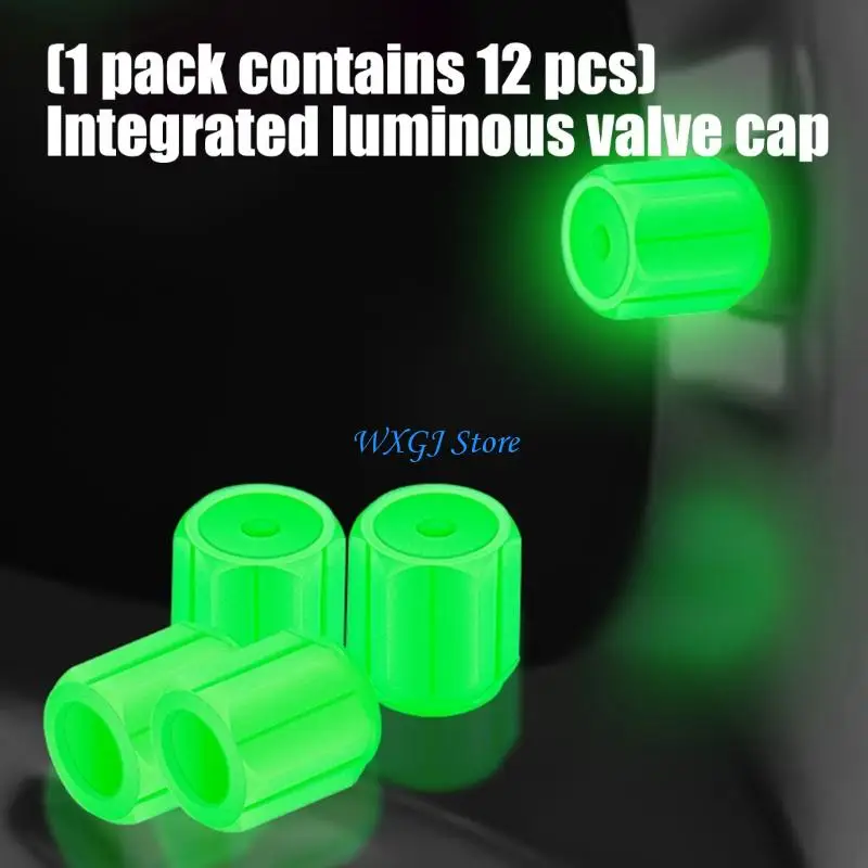 37JE Corrosion Resistant Rubber Valves Stem Covers Caps Glow at Night for Bike Truck Automotive Safety on Motorcycles
37JE Corrosion Resistant Rubber Valves Stem Covers Caps Glow at Night for Bike Truck Automotive Safety on Motorcycles
