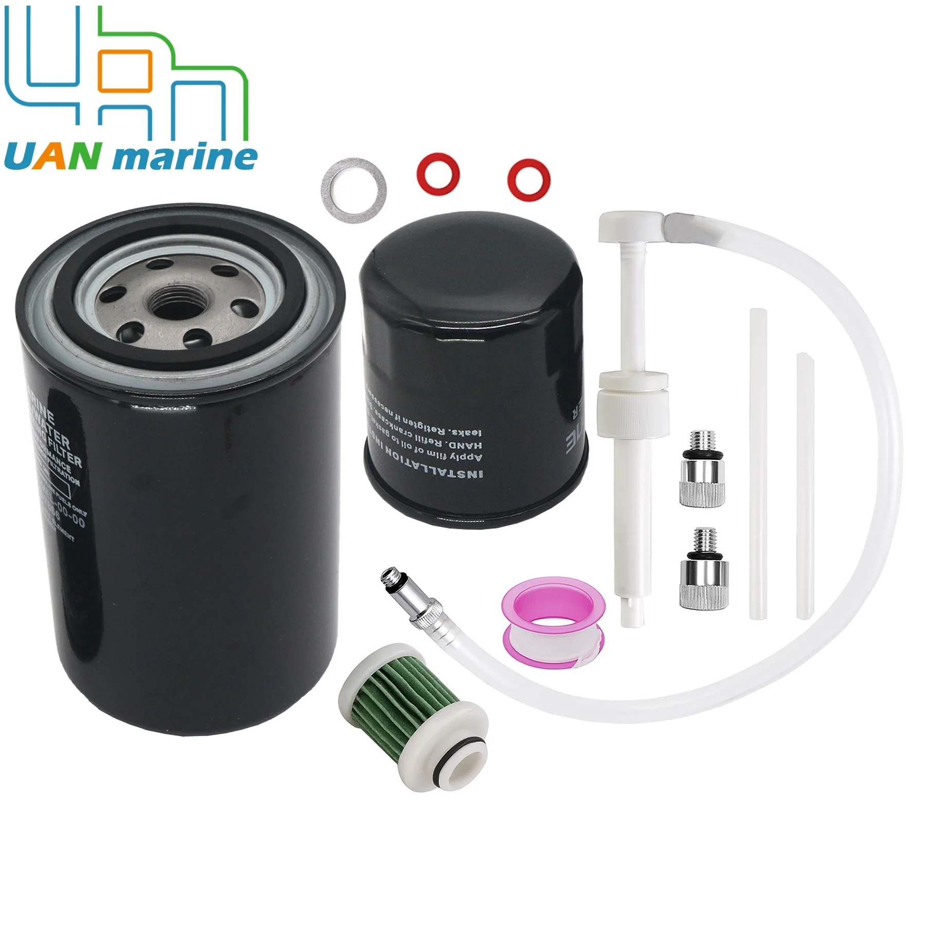 Oil Filter 5GH-13440-71 & Fuel Filter MAR-10MEL-00 6D8-24563-00 W/ Gasket for Yamaha VF115 SHO Outboard Motor Change Service Kit
Oil Filter 5GH-13440-71 & Fuel Filter MAR-10MEL-00 6D8-24563-00 W/ Gasket for Yamaha VF115 SHO Outboard Motor Change Service Kit