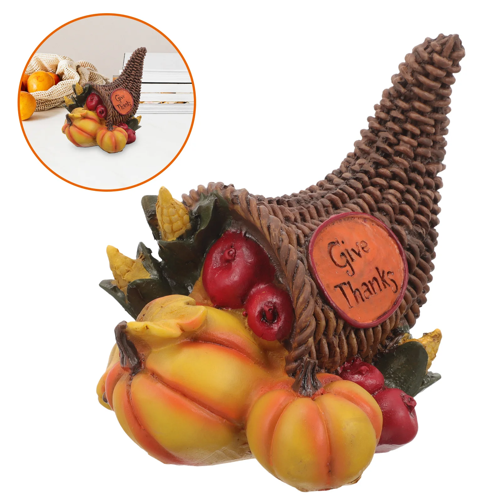 Pumpkin Pomegranate Fruit Decor Resin Harvest Festival Tabletop Adornment for Thanksgiving Party Layout Fall Home Decoration
Pumpkin Pomegranate Fruit Decor Resin Harvest Festival Tabletop Adornment for Thanksgiving Party Layout Fall Home Decoration