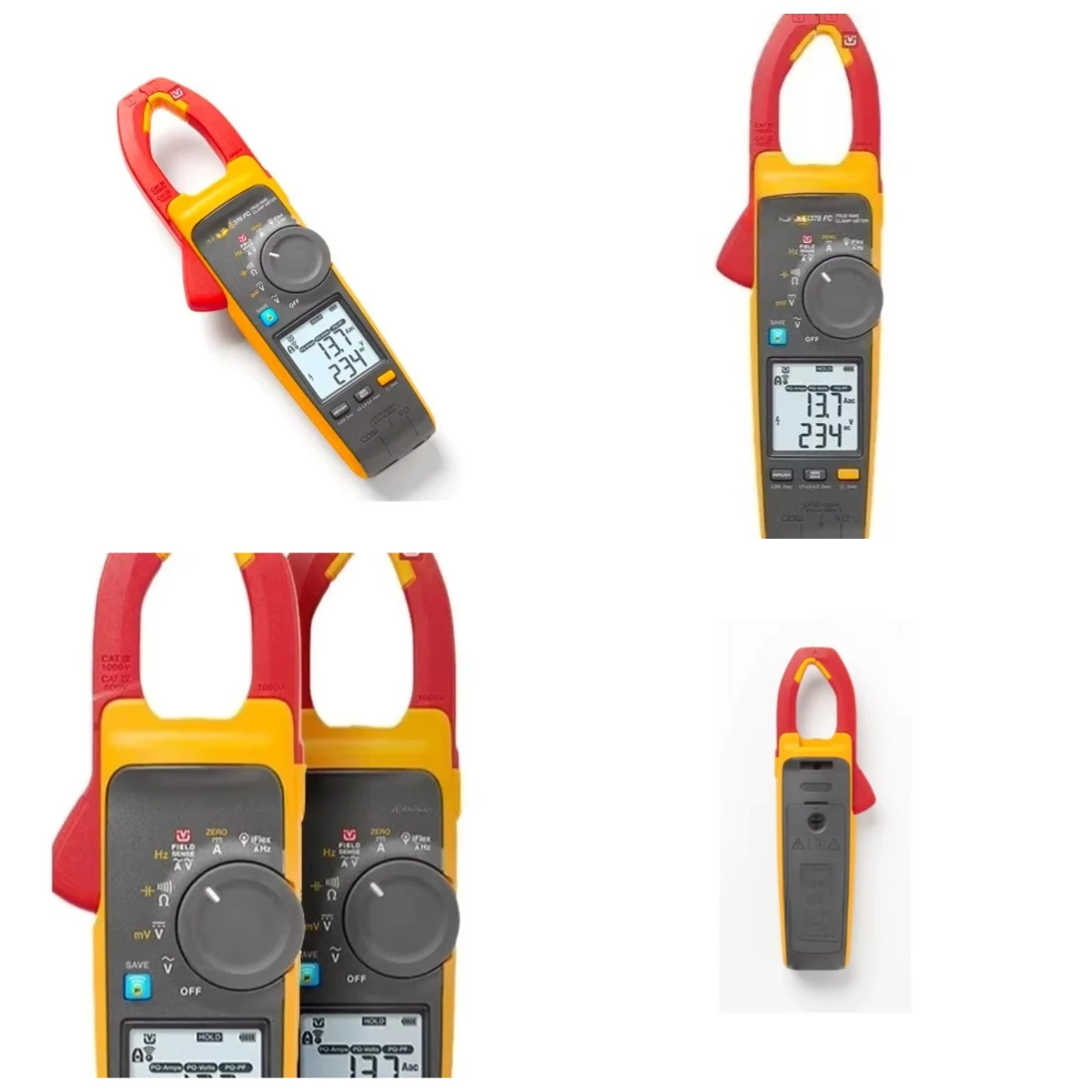 True RMS AC DC Clamp Meter Non Contact Voltage Detector with IFlex High Precision Electrical Tester
True RMS AC DC Clamp Meter Non Contact Voltage Detector with IFlex High Precision Electrical Tester
