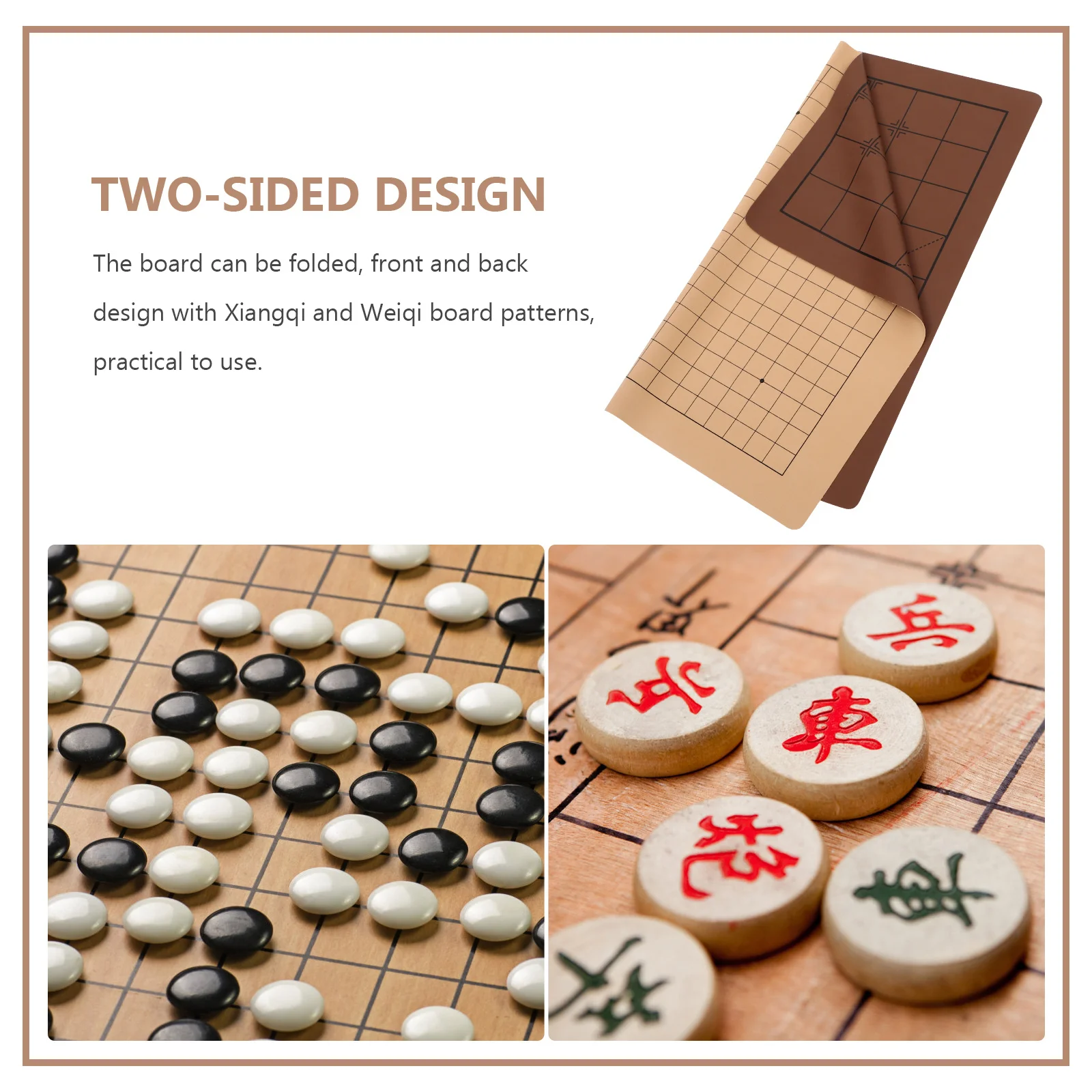 Foldable PU Chessboard Dual-Side Chinese Chess Board Smooth Surface Stable Practical PU Chessboard Foldable Chess Board
Foldable PU Chessboard Dual-Side Chinese Chess Board Smooth Surface Stable Practical PU Chessboard Foldable Chess Board