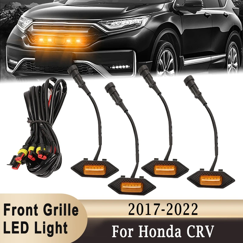 Для Honda CRV 2017-2022 Передняя решетка Светодиодная лампа дальнего света Сигнальная лампа ходовой сигнал с проводом (только для OEM-решетки)
Для Honda CRV 2017-2022 Передняя решетка Светодиодная лампа дальнего света Сигнальная лампа ходовой сигнал с проводом (только для OEM-решетки)