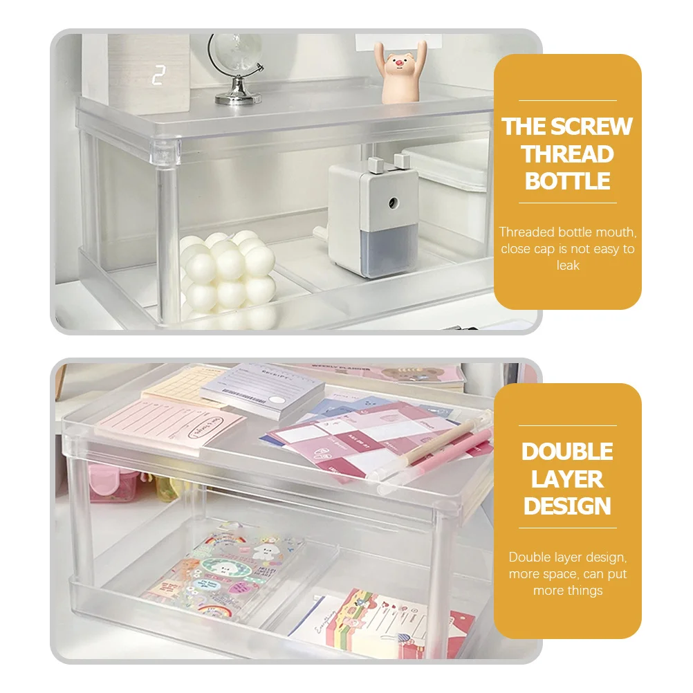 Double-Layer Rack Detachable Makeup Organizer Stand Desktop Storage Shelf Cosmetics Holder Skincare Products Organizer
Double-Layer Rack Detachable Makeup Organizer Stand Desktop Storage Shelf Cosmetics Holder Skincare Products Organizer