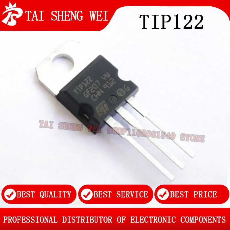 10pcs/lot TIP122 TO-220 T1P122 TO220 TIP127 TIP142T TIP142 NPN Silicon Transistors
10pcs/lot TIP122 TO-220 T1P122 TO220 TIP127 TIP142T TIP142 NPN Silicon Transistors
