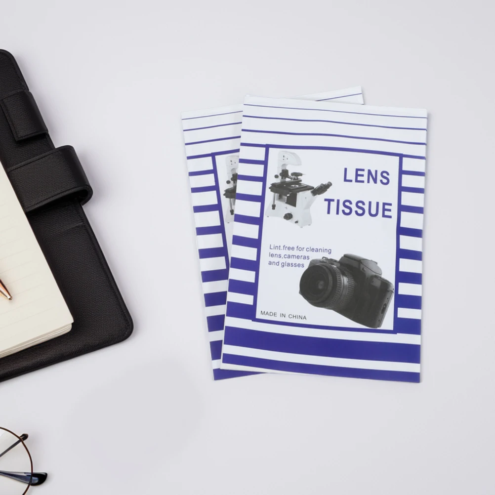 200 Pcs Lens Cleaning Paper 15x10cm Soft Wipes Glasses Cleaner Wipes for Glasses Camera Microscope Electronics Optics Cloth
200 Pcs Lens Cleaning Paper 15x10cm Soft Wipes Glasses Cleaner Wipes for Glasses Camera Microscope Electronics Optics Cloth