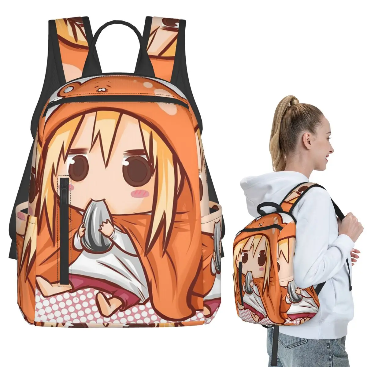Himouto Umaru Chan Anime Backpack Student BookBag Kids School Bag Computer Shoulder Bags Boys Girls
Himouto Umaru Chan Anime Backpack Student BookBag Kids School Bag Computer Shoulder Bags Boys Girls