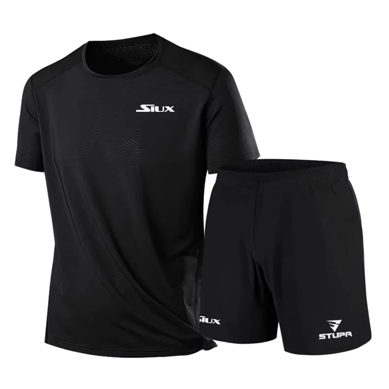 Summer Fashion Casual Men's Sets Outdoor Breathable Quick-drying Shirt+Shorts Two-piece Set Of New Tennis Training Men Clothing
Summer Fashion Casual Men's Sets Outdoor Breathable Quick-drying Shirt+Shorts Two-piece Set Of New Tennis Training Men Clothing