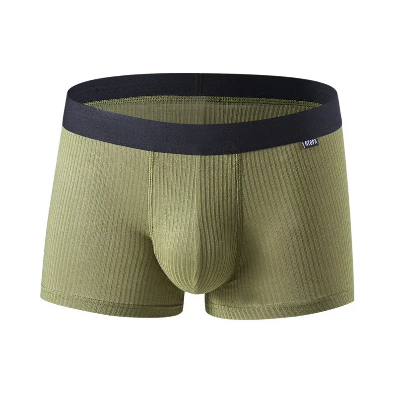 Men's Ribbed Modal Boxer Shorts Ultra-Thin Breathable Underwear Soft Stretchy Casual Briefs for Daily Wear Youth Fashion Trunks
Men's Ribbed Modal Boxer Shorts Ultra-Thin Breathable Underwear Soft Stretchy Casual Briefs for Daily Wear Youth Fashion Trunks