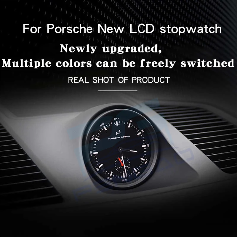 ЖК-дисплей, 28 цветов, секундомер, часы для Porsche Macan Cayenne Panamera Boxster 718 911, крышка, датчики движения, гоночные детали, аксессуары
ЖК-дисплей, 28 цветов, секундомер, часы для Porsche Macan Cayenne Panamera Boxster 718 911, крышка, датчики движения, гоночные детали, аксессуары