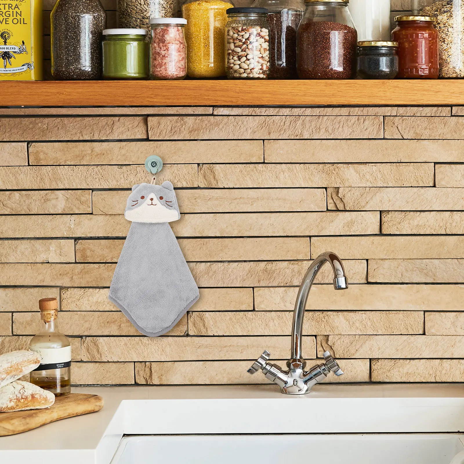 3Pcs Soft Cartoon Hand Towels Fast Drying Water Absorbing Material Hanging Design for Bathroom Kitchen Comfortable Daily Use
3Pcs Soft Cartoon Hand Towels Fast Drying Water Absorbing Material Hanging Design for Bathroom Kitchen Comfortable Daily Use