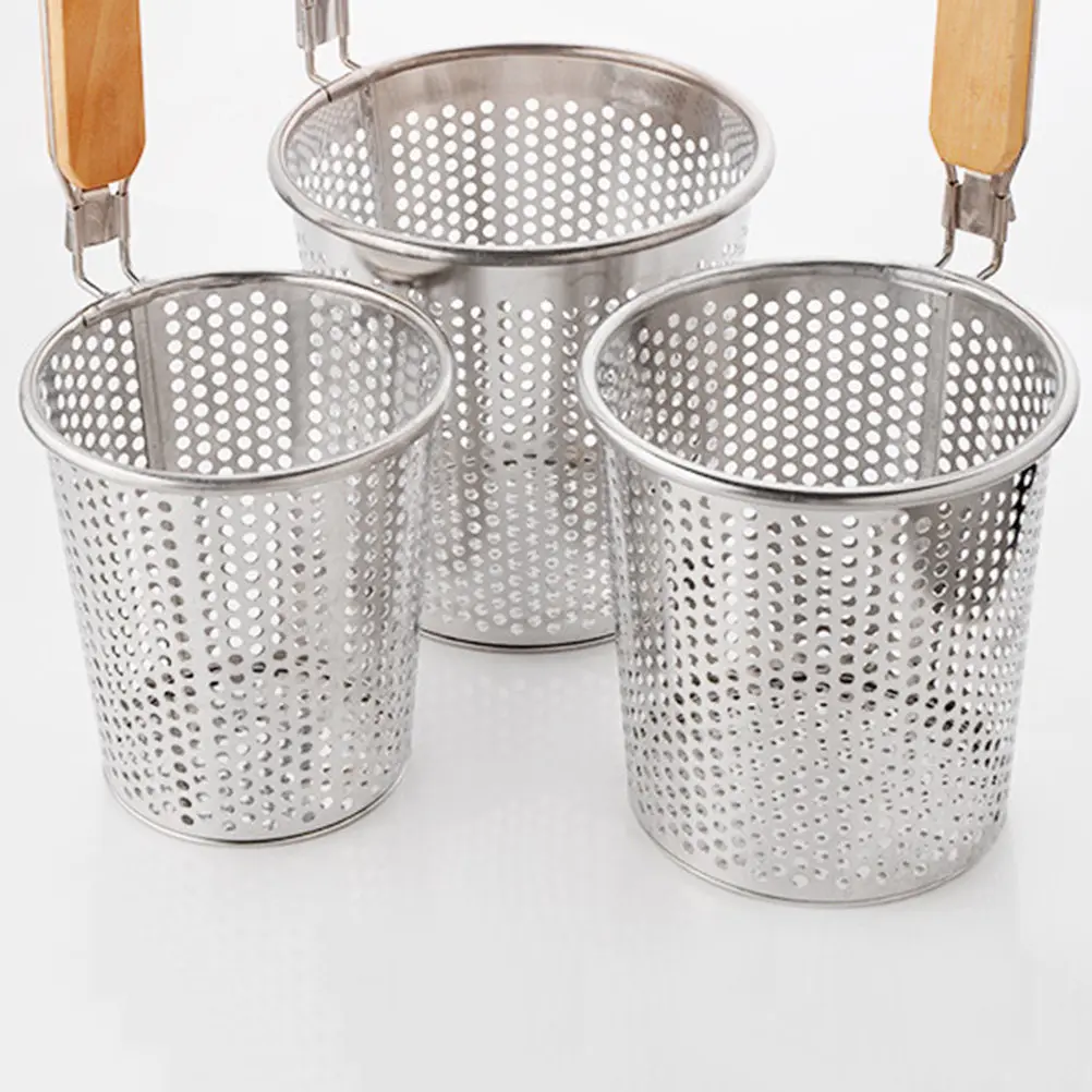 Корзина-дуршлаг из нержавеющей стали 14 см с деревянной ручкой, мелкоячеистое кухонное сито для пасты, пельменей, лапши, пищевой скиммер-паук
Корзина-дуршлаг из нержавеющей стали 14 см с деревянной ручкой, мелкоячеистое кухонное сито для пасты, пельменей, лапши, пищевой скиммер-паук