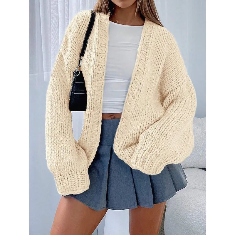 Drop Shoulder Knitted Cardigan Ultra Thin Spring Women's Sweater Comfortable Fit Fashion Style Online And Offline Available
Drop Shoulder Knitted Cardigan Ultra Thin Spring Women's Sweater Comfortable Fit Fashion Style Online And Offline Available
