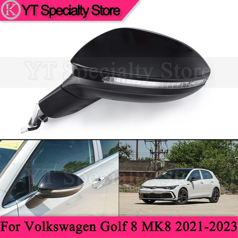Kamshing Car Outside Rearview Mirror Assembly For Volkswagen Golf 8 MK8 2021-2023 Side Rear View Mirror 6/9 wires
Kamshing Car Outside Rearview Mirror Assembly For Volkswagen Golf 8 MK8 2021-2023 Side Rear View Mirror 6/9 wires
