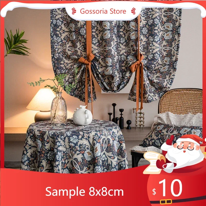 SampleFrench American Vintage Curtains For Living Dining Room Bedroom Large Floral Rustic Style Countryside Balcony Blackout
SampleFrench American Vintage Curtains For Living Dining Room Bedroom Large Floral Rustic Style Countryside Balcony Blackout