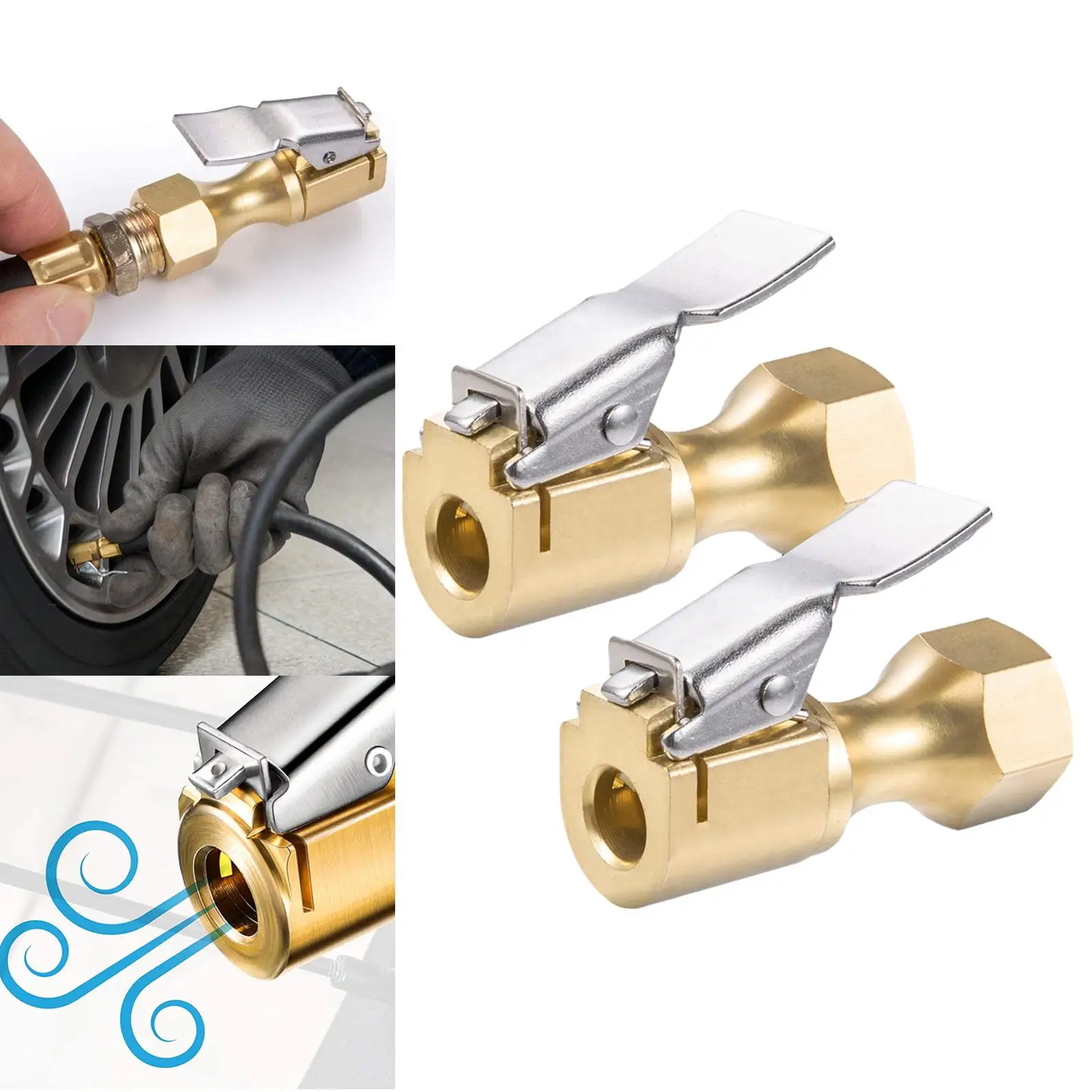 2 шт., автомобильный замок, воздушный патрон для шин с зажимом, сверхмощный клапан для шин, латунь, 1/4 NPT, зажим для воздушного насоса, манометр с закрытым потоком
2 шт., автомобильный замок, воздушный патрон для шин с зажимом, сверхмощный клапан для шин, латунь, 1/4 NPT, зажим для воздушного насоса, манометр с закрытым потоком