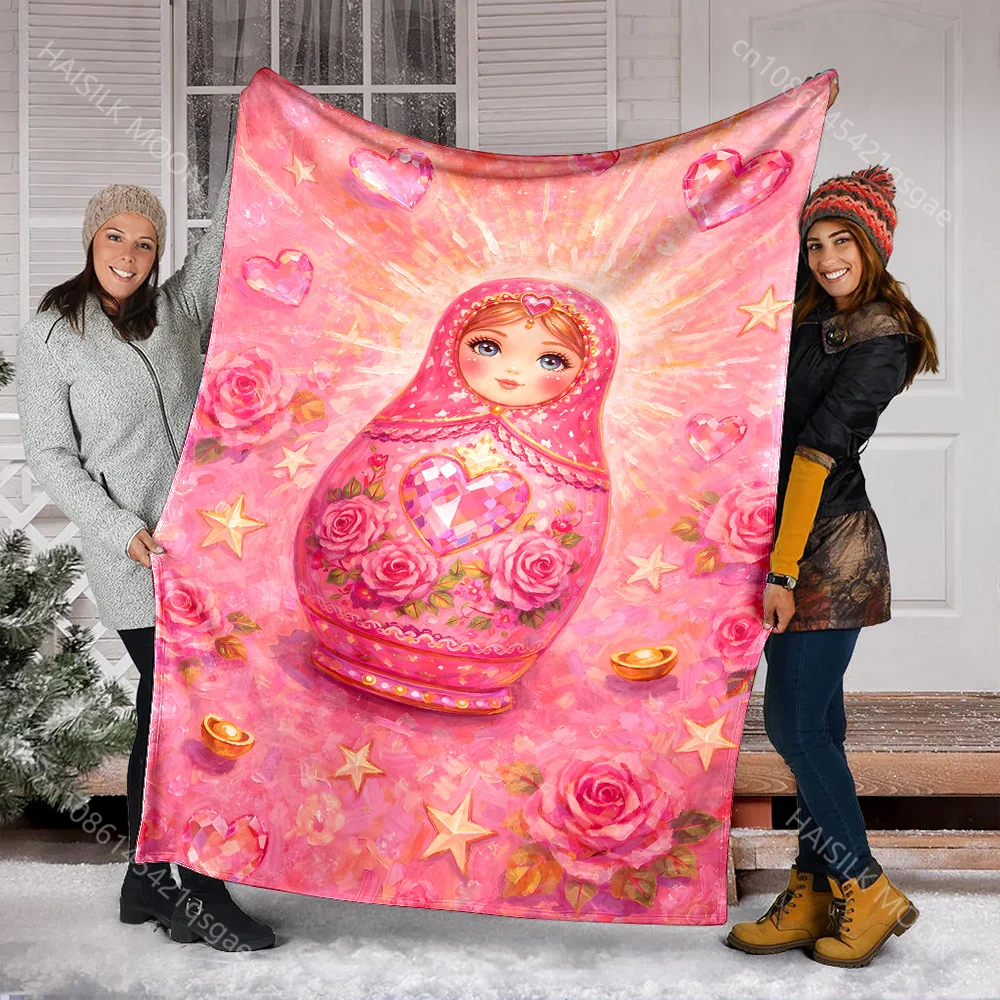 1PC Pink doll roses hearts print blanket Prayer blankets for believers suitable for home sofa camping travel car Luxury gifts
1PC Pink doll roses hearts print blanket Prayer blankets for believers suitable for home sofa camping travel car Luxury gifts