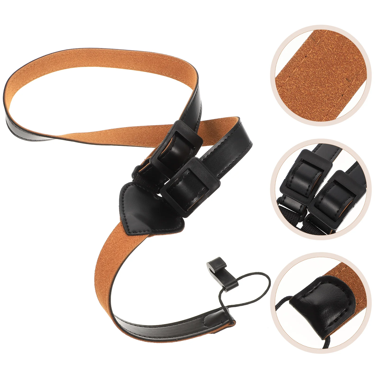 Adjustable Neck Strap Durable Breathable Material Easy Install Removable Portable Strap For Guitar Instrument Accessory Durable
Adjustable Neck Strap Durable Breathable Material Easy Install Removable Portable Strap For Guitar Instrument Accessory Durable