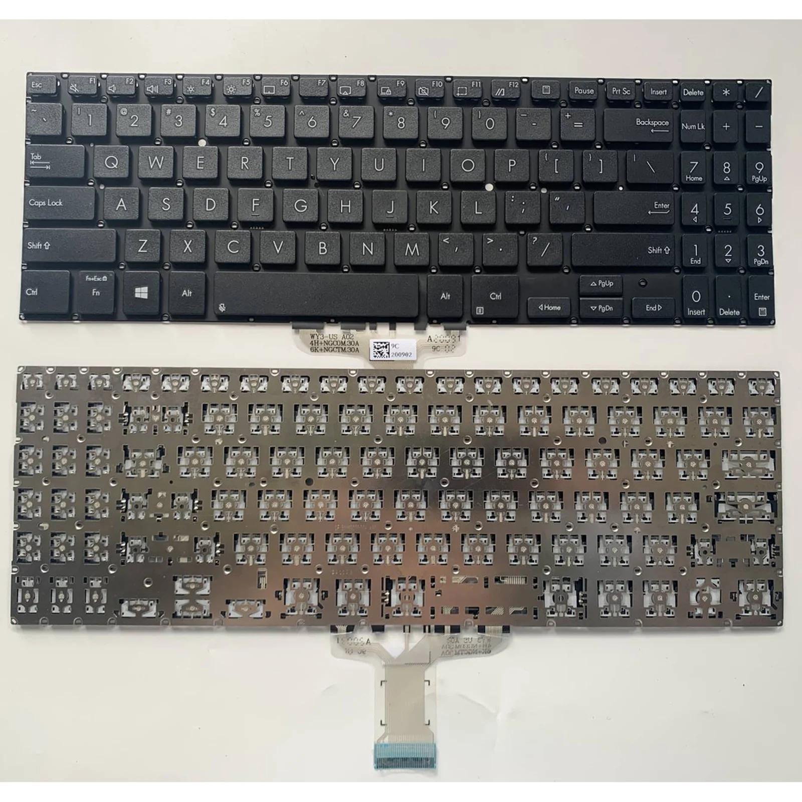 US Layout for Asus ExpertBook B1500 CE/CEAE/CEPE B1508 C/CB/CBA P1550 C/CB/CBA PX555 C/CB/CBA BW150 BW150C laptop keyboard
US Layout for Asus ExpertBook B1500 CE/CEAE/CEPE B1508 C/CB/CBA P1550 C/CB/CBA PX555 C/CB/CBA BW150 BW150C laptop keyboard