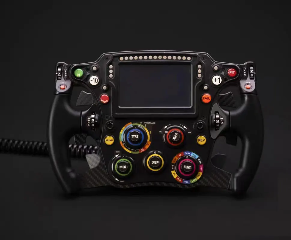 RS16 FORMULA гоночный игровой симулятор, игровой руль для ПК с 4,3-дюймовым сенсорным экраном высокой четкости для Fanatec SIMAGIC
RS16 FORMULA гоночный игровой симулятор, игровой руль для ПК с 4,3-дюймовым сенсорным экраном высокой четкости для Fanatec SIMAGIC