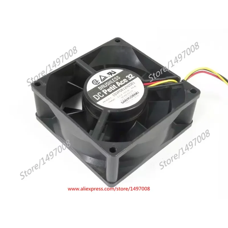 SANYO DENKI 109P0812H2D01 Вентилятор охлаждения сервера постоянного тока 12 В 0,16 А 80x80x32 мм
SANYO DENKI 109P0812H2D01 Вентилятор охлаждения сервера постоянного тока 12 В 0,16 А 80x80x32 мм
