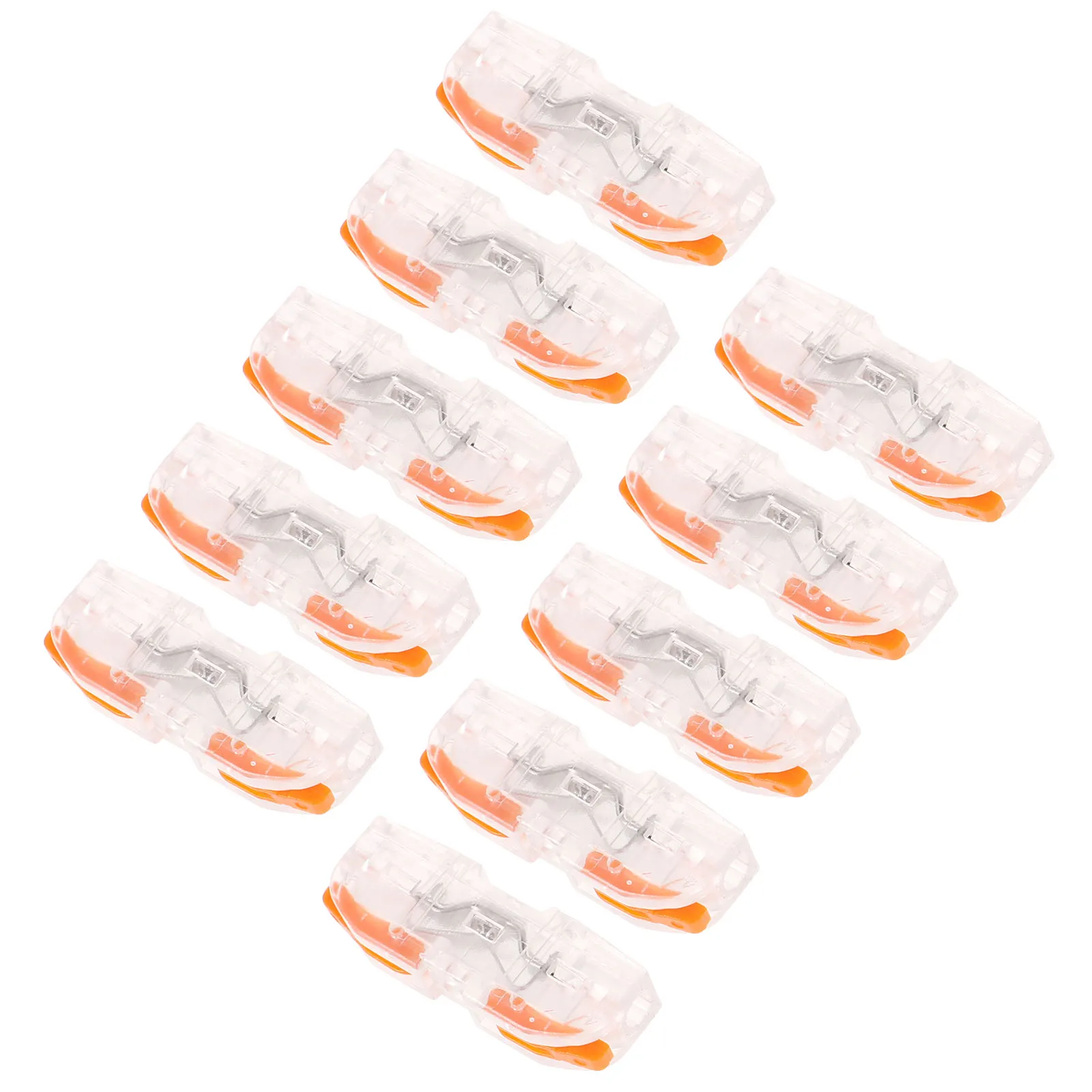 10pcs Electrical Wire Connectors Lever Terminal Splice Aging Resistance No Corrosion Pressure Insulated Fire
10pcs Electrical Wire Connectors Lever Terminal Splice Aging Resistance No Corrosion Pressure Insulated Fire