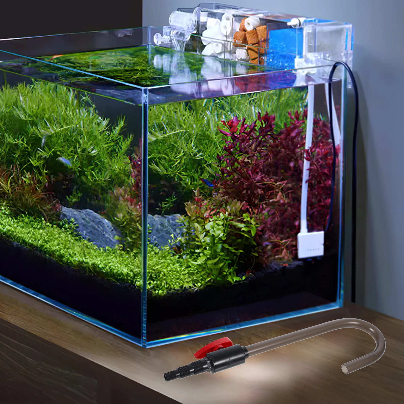 Fish Tank Water Premium Durable Hose Hanging Aquarium Supplies Easy Installation Wall Filling Tool Compact
Fish Tank Water Premium Durable Hose Hanging Aquarium Supplies Easy Installation Wall Filling Tool Compact