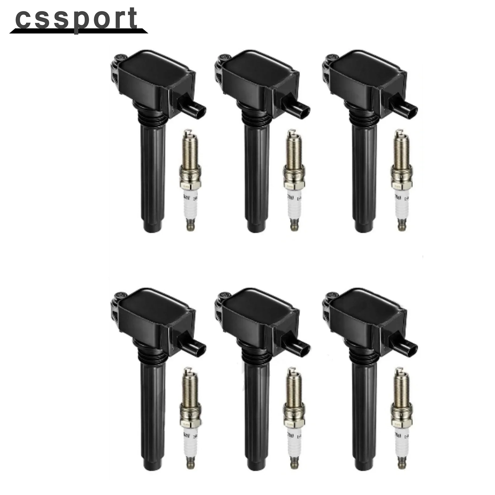 05149168AI 2505484816 5149168AH 5C1848 0221504032 6 Pack Ignition Coils and Spark Plugs for Dodge Charger Jeep Ram Chrysler
05149168AI 2505484816 5149168AH 5C1848 0221504032 6 Pack Ignition Coils and Spark Plugs for Dodge Charger Jeep Ram Chrysler