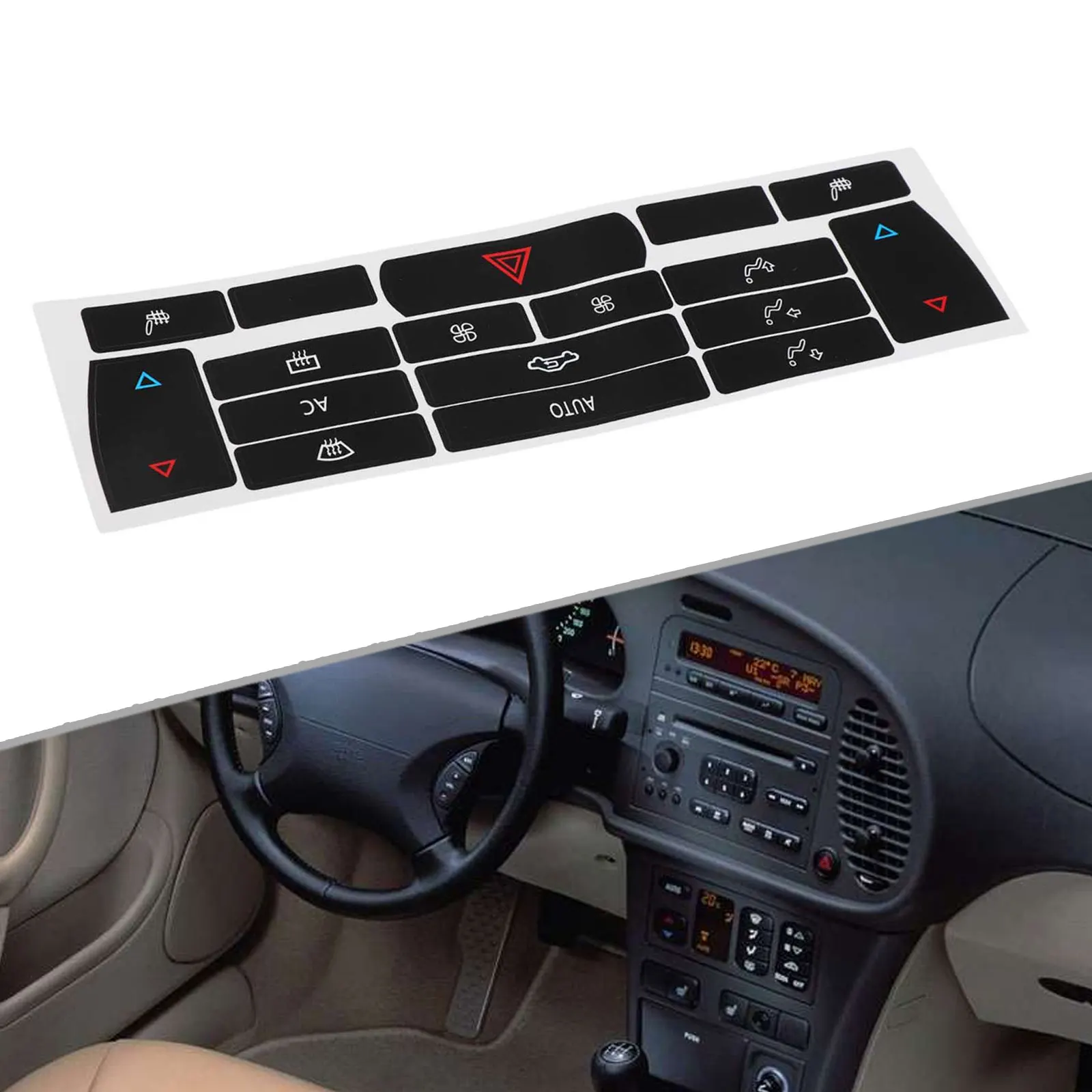 CarAir Condition AC Climate Control Button Repair Stickers For SAAB 9-3 2003-07 Decals Styling DecorswwwInteriorwwwAccessories
CarAir Condition AC Climate Control Button Repair Stickers For SAAB 9-3 2003-07 Decals Styling DecorswwwInteriorwwwAccessories
