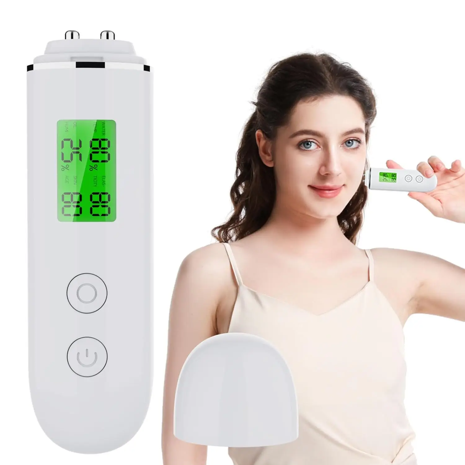9 in 1 multi-functional Skin Analyzer Detector Rechargeable LCD Digital Water Oil Moisture Tester Fluorescent Agent Detection
9 in 1 multi-functional Skin Analyzer Detector Rechargeable LCD Digital Water Oil Moisture Tester Fluorescent Agent Detection